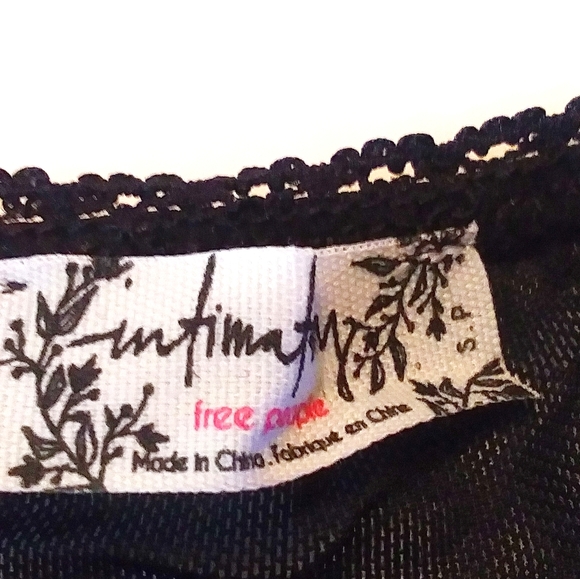 Free People Showoff Lace Bodysuit In Black Combo - Picture 9 of 11